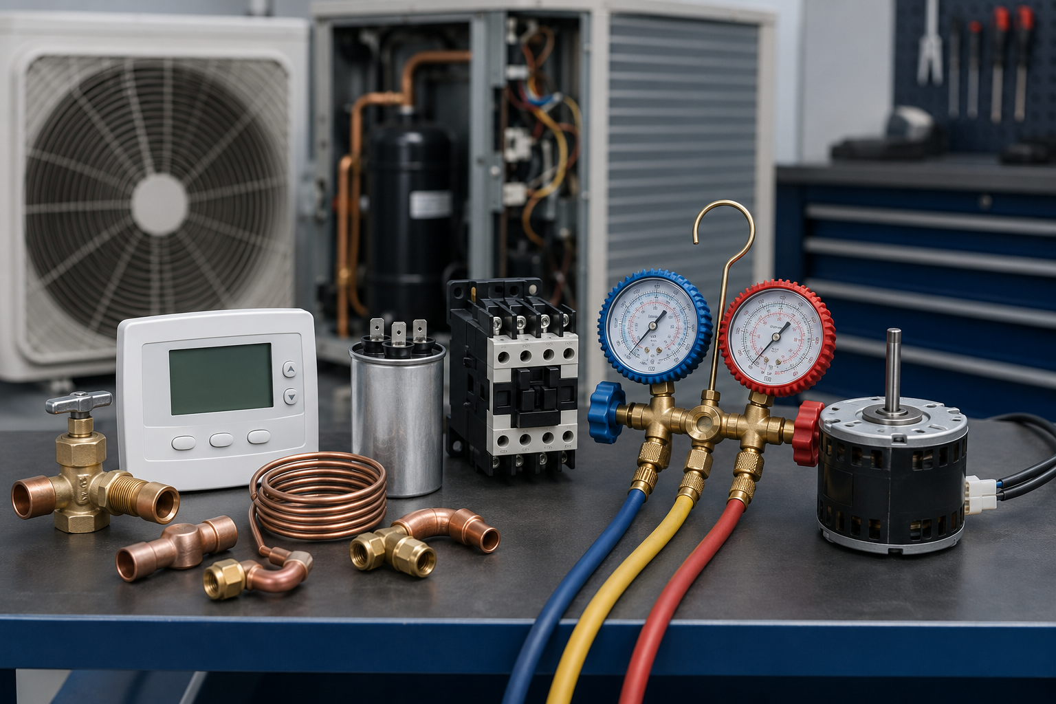 Componentes para refrigeración y aire acondicionado